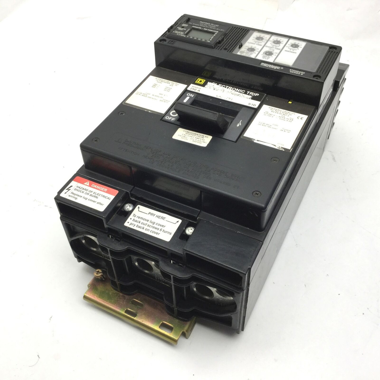 Square D Lx36250 250A Electronic Trip Circuit Breaker, Series S1B