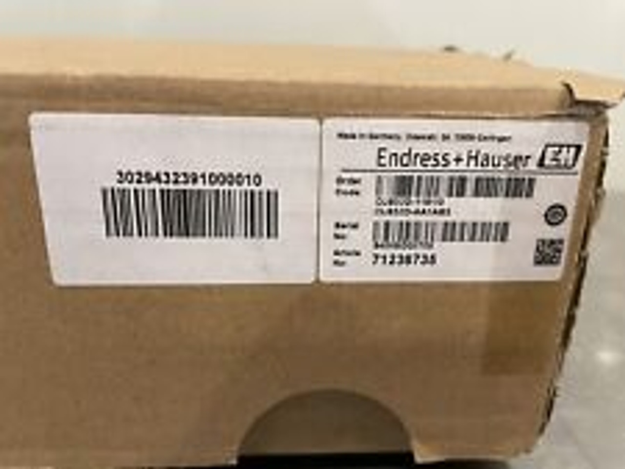 Endress+Hauser Cus52DAa1Ab3 Turbimax Tubidity Sensor 71236735