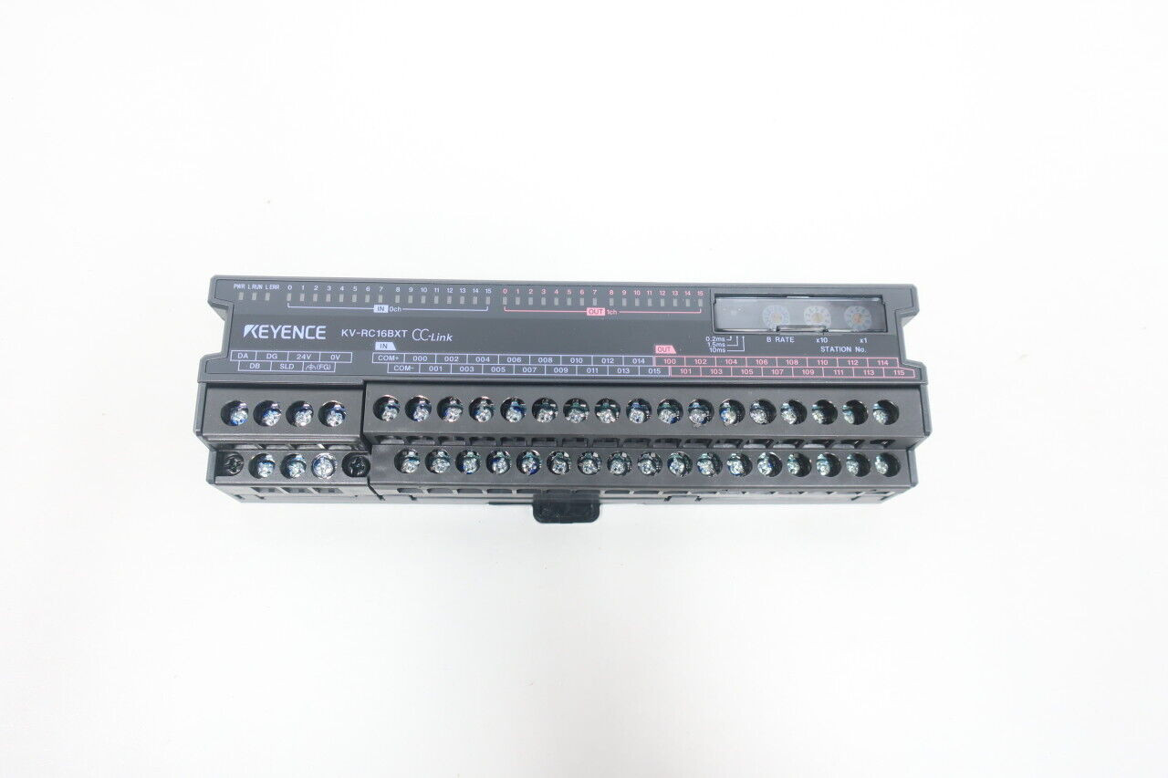 Keyance Io Link Module Keyence Kv-Rc16Bxt Cc-Link I/O Module - Industrial Lynx