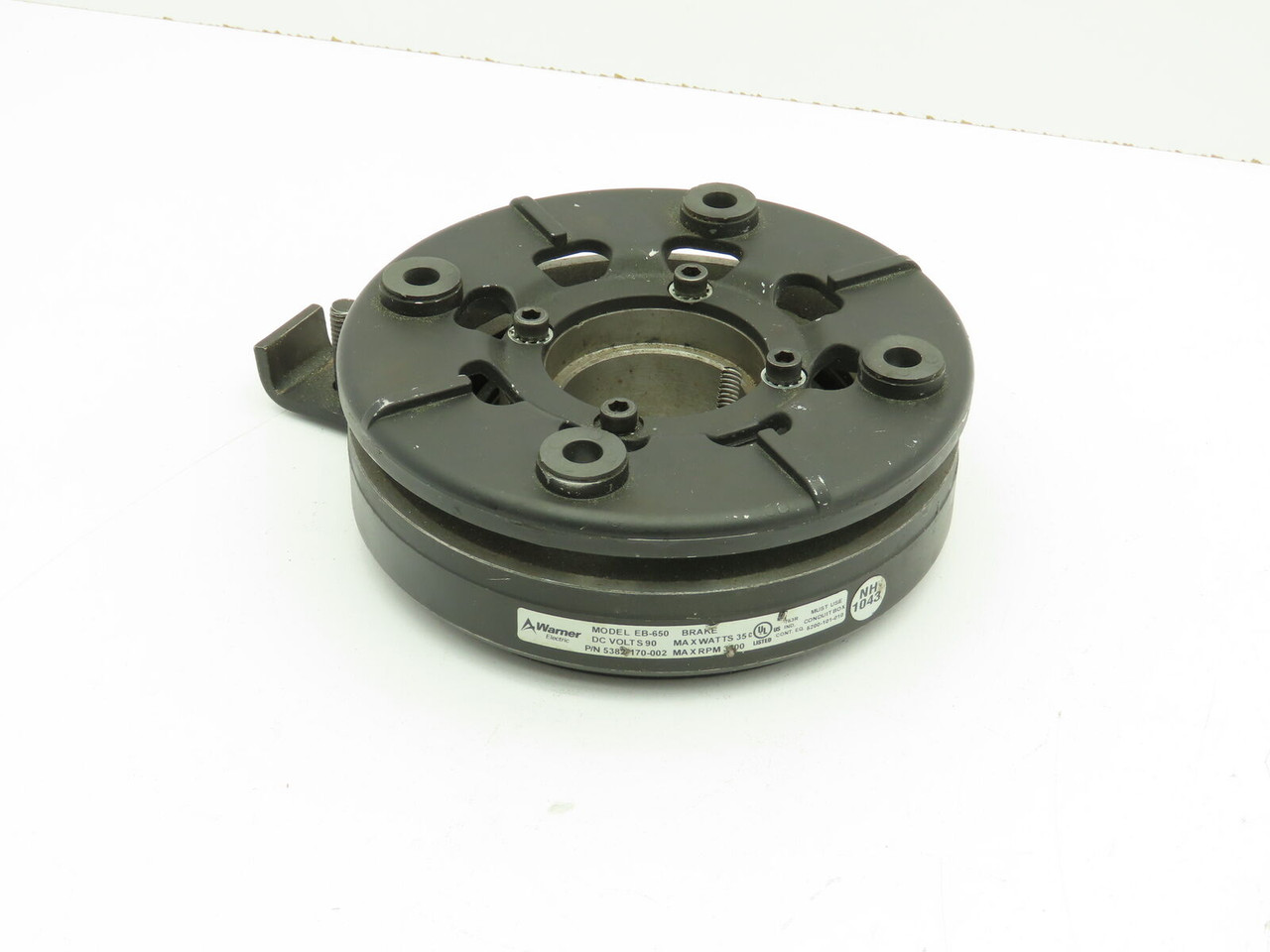 Warner Electric Eb650 Electric Shaft Mounted Brake 90Vdc Armature 35W