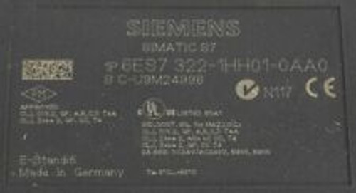 6Es7322-1Hh01-0Aa00200 Siemens Programmable Logic Controller