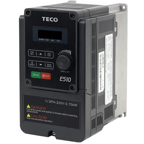 E510-201-H-U Teco/Westinghouse 4.5A 230V 1Hp E510 Compact
