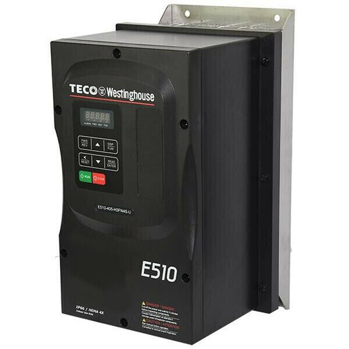 E510-202-H1Fn4S-U Teco/Westinghouse 7.5A 230V 2Hp E510 Series