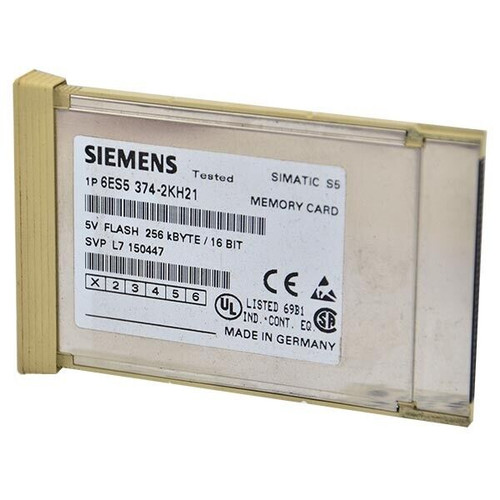 6Es53742Kh21 Siemens 256Kb/16Bit Mem Card Flash Simatic