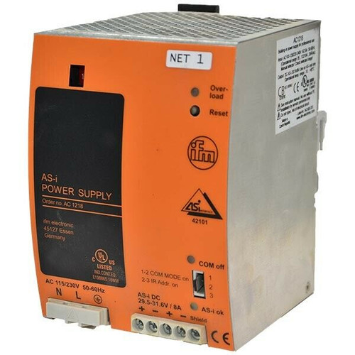 Ac1218 Ifm Electronic 8A 29.5-31.6Vdc Power Supply As-I