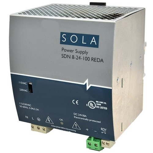 Sdn8-24-100Reda Sola 8A 24Vdc Power Supply