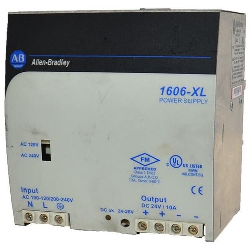 1606Xl240E-A Allen Bradley 10A 24Vdc 240W Power Supply