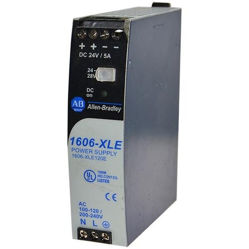 1606-Xle120E-A Allen-Bradley 5A 24Vdc Power Supply 1606-Xle