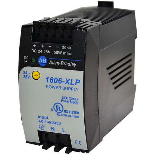 1606-Xlp50E-A Allen-Bradley 2.1A 24V 50W Power Supply 1606-Xlp