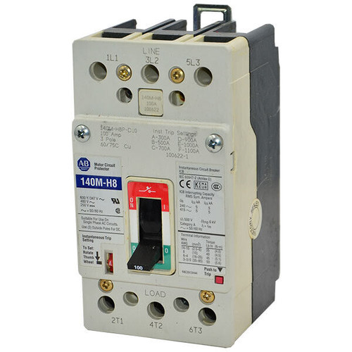 140Mh8Pd10 Allen-Bradley 100A 690V 3P Motor Circuit Breaker