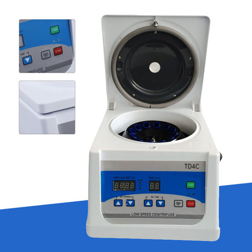 td4c beauty lab centrifuge, digital bench-top centrifuge, 0-4000rpm 8*15ml 110v