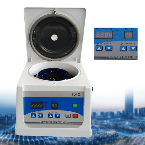 td4c lab desktop centrifuge 8*15ml prp blood low-speed 4000r/min centrifuge