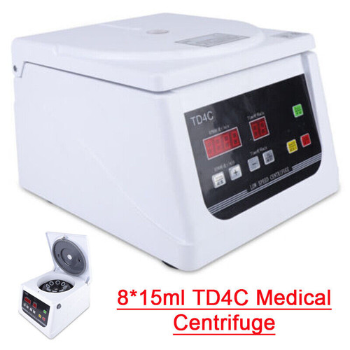 8*15ml td4c medical centrifuge serum fat separator prp blood centrifuge machine