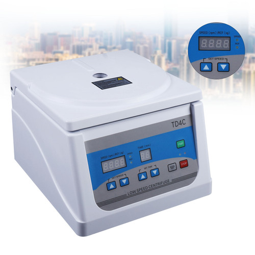 laboratory electric centrifuge machine desktop lab low speed centrifuge 4000rpm
