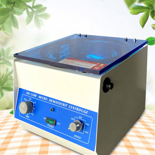 100w lab centrifuge hematocrit high-speed electric centrifuge 1500~12000 rpm