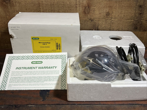 bio-rad model c1301 mini centrifuge - 6000 rpm microfuge microcenterifuge