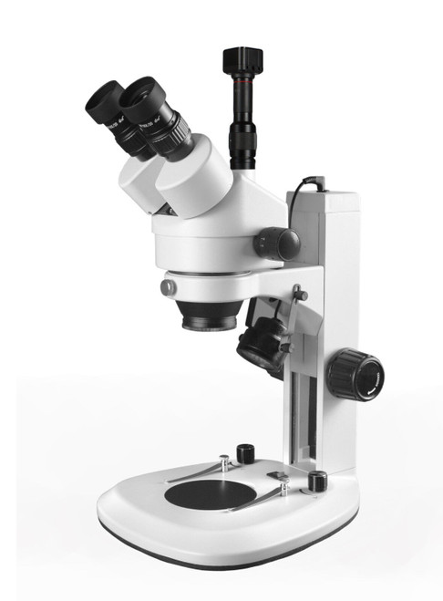 8x~50x wide-field stereo zoom trinocular microscope high definition digital came