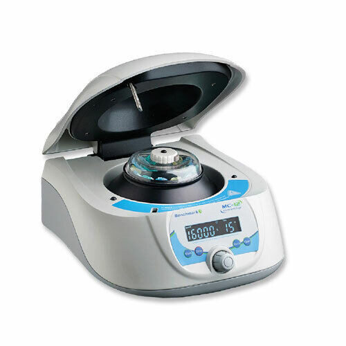 benchmark c1612 mc-12 high speed microcentrifuge with 12 place rotor