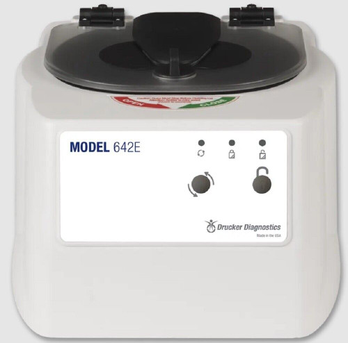 drucker diagnostics 642e compact single speed electronic centrifuge