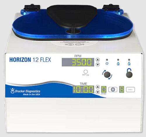drucker diagnostics horizon 12 flex programmable routine centrifuge