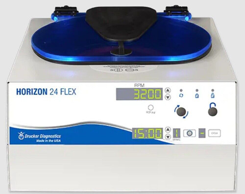 drucker diagnostics horizon 24 flex programmable routine centrifuge