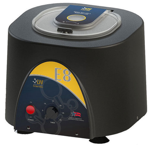 lw scientific e8 centrifuge with 8 place fixed speed angled rotor