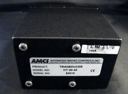 Amci Geared Resolver Transducer Ht-20-40 Advanced Micro Control