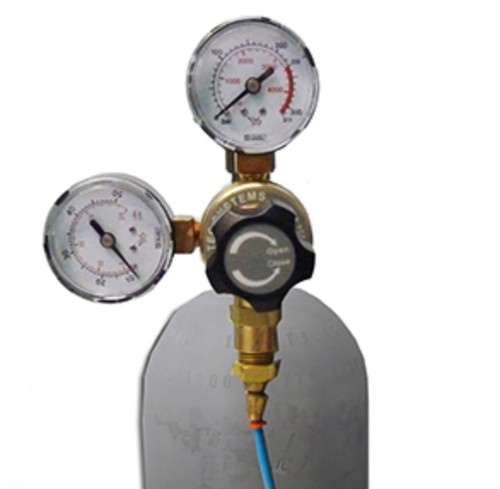 benchmark h2300-reg, optional co2 gas regulator (regulates gas pressure)