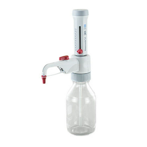 brandtech 4600131 bottletop dispenser analog 0.5-5ml w/ recirculation valve