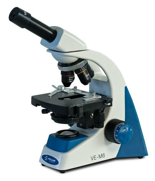 velab ve-m6 biological monocular microscope (advanced), wf 10x/18 mm