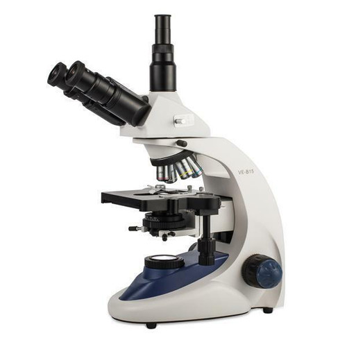 velab ve-b15 biological trinocular microscope plan-achromatic optics