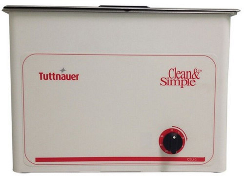 tuttnauer csu6 ultrasonic cleaner 6.5 gallon 24.6 liters heat