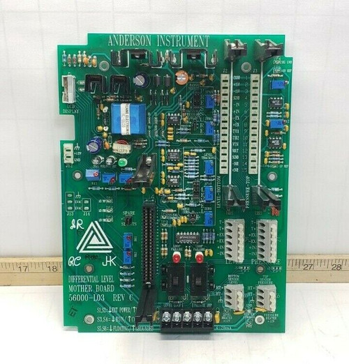 Anderson Instrument Differential Level Mother Board 56000-L03 Rev. C