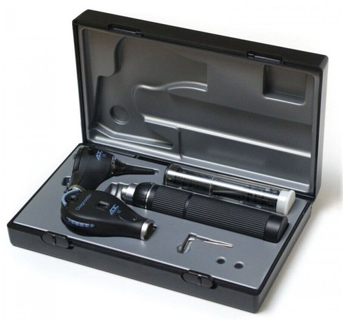 adc diagnostix 3.5v otoscope ophthalmoscope portable diagnostic set 5410