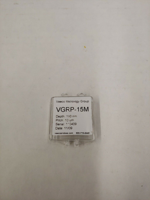 bruker veeco vgrp-15m 180nm 10um pitch afm probe calibration artifact
