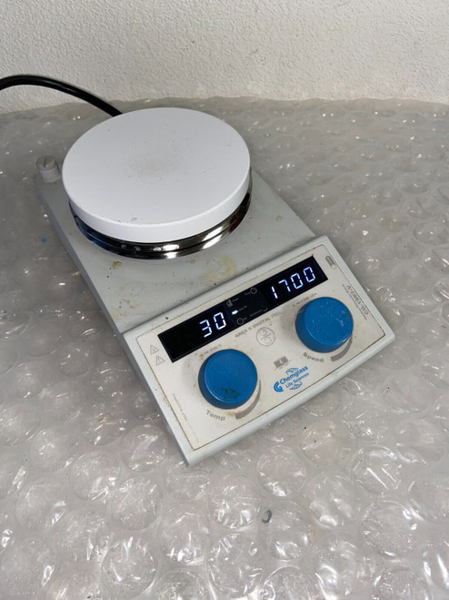 chemglass digital hotplate magnetic stirrer cg-1997-v to 370 c 30 / to 1700 rpm