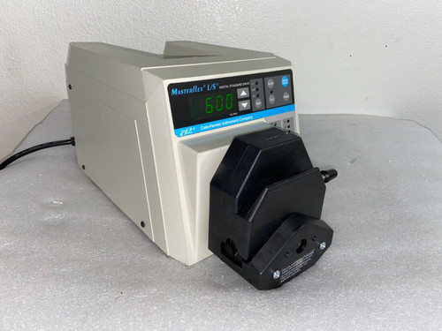 600 rpm cole-parmer masterflex peristaltic pump 7523-60 easy-load ii pump head