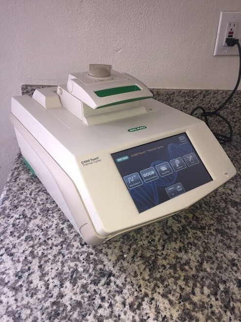 bio-rad c1000 digital touch screen pcr thermal cycler 384 well fast block
