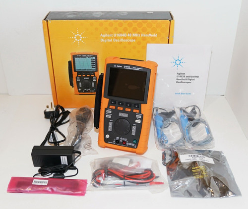 Agilent U1604B Handheld Digital Oscilloscope 40 Mhz 2 Analog Channels 200Msa/S