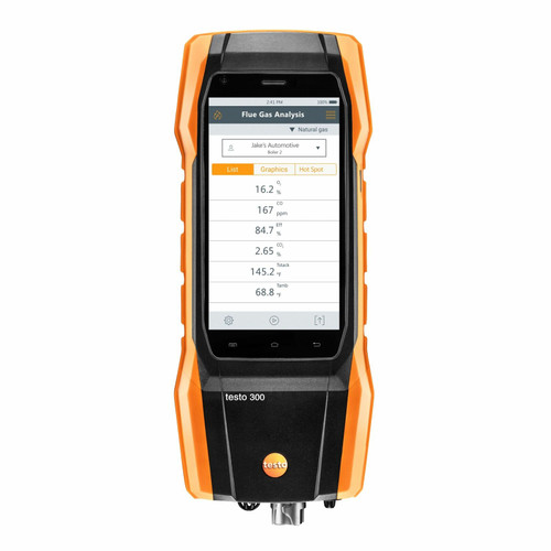 Testo 300 Residential-Commercial Combustion Analyzer 0564 3002 82