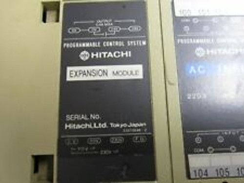 Hitachi Psj-As Programmable Control System Expansion Module Ac Input Ssr Ouptut