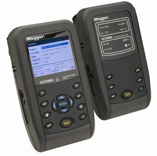 Megger Sct2000 Structured Cable Tester Kit