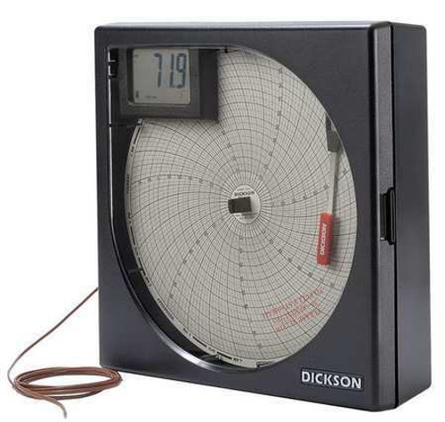 Dickson Kt8P3 Temperature Chart Recorder,Kthermocouple