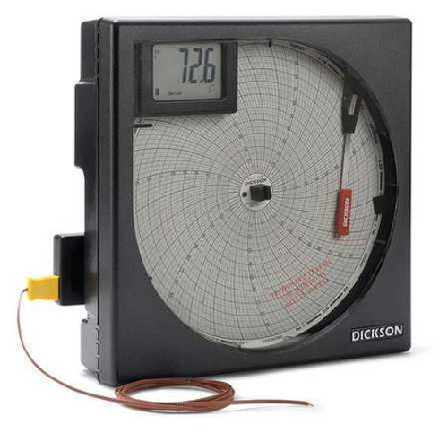 Dickson Kt8P2Nist Temperature Chart Recorder,Nist