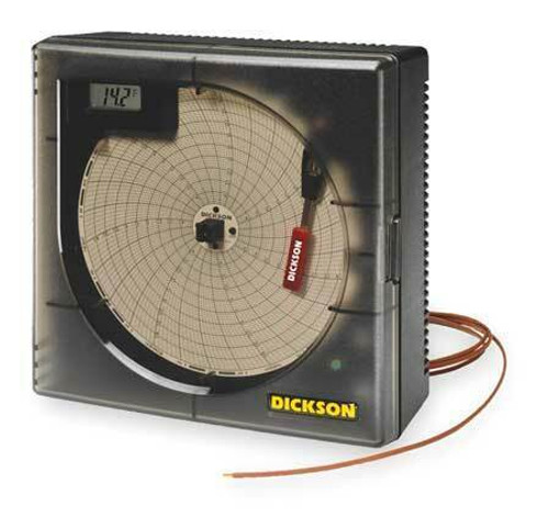 Dickson Kt6P5 Circular Chart Recorder,Temperature,6 In
