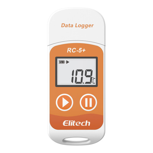 Elitech Rc-5+Temperature Recorder Vaccine Temp Monitor Data Logger Pdf Report