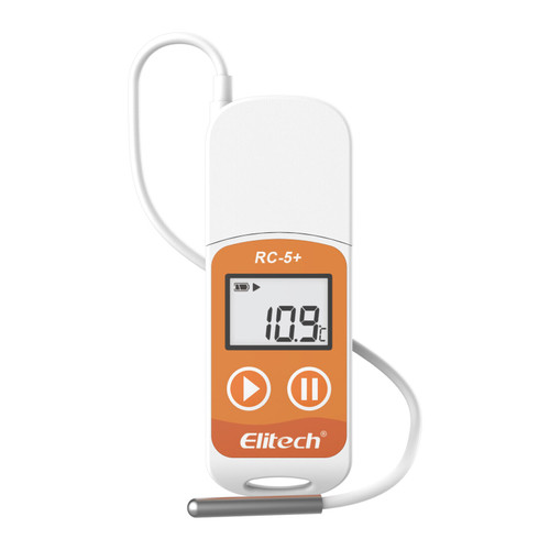 Elitech Rc-5+ Te Pdf Usb Temperature Data Logger Reusable Temperature Recorder