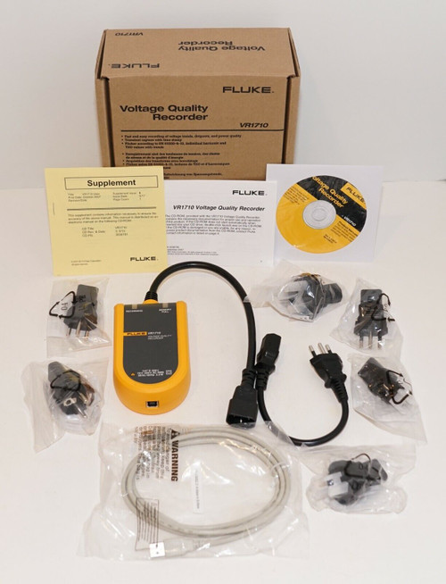 Fluke Single Phase Power Quality Recorder & Voltage Quality Recorder Vr1710