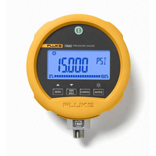 Fluke 700G05 Precision Pressure Test Gauge, -14 To 30 Psi, 2 Bar