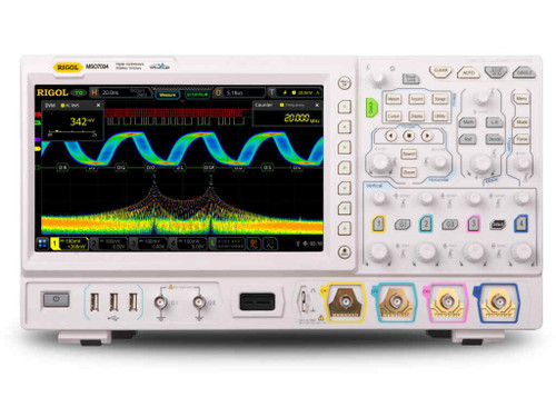 Rigol Mso7034 - 350Mhz Mso With 4 Analog And 16 Digital Channels, 10Gs/S Samplin